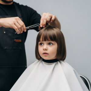 قص غرة اطفال