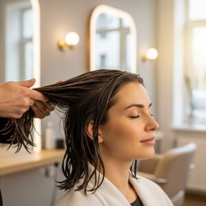 حمام زيت عادي وسط