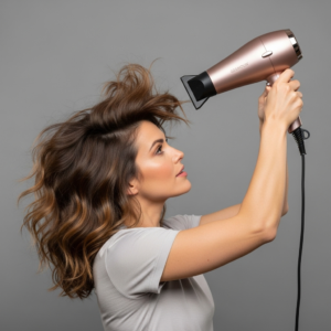 استشوار شعر ويفي فير وسط