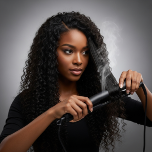 اضافة سيراميك شعر افريقي طويل