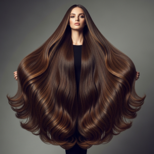 تسريحة شعر طويل جدا