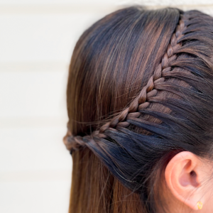 ظفائر شعر قصير