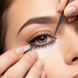 تركيب رموش دائمة كلاسيك