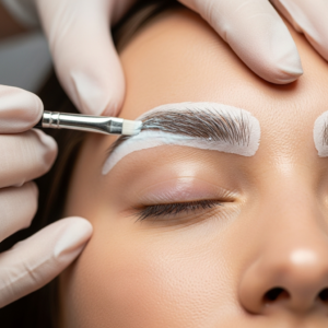 تقشير حواجب