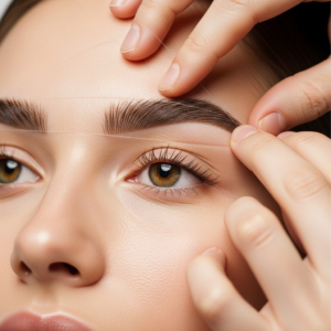 تنظيف حواجب موس او شمع او خيط