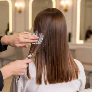 معالج النفشة وسط