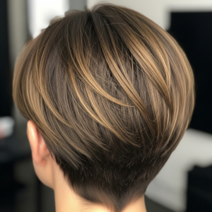 خصل هايلايت قصير جدا