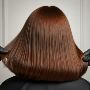 صبغة لون واحد خالية من الامونيا قصير