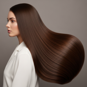 صبغة من الزبونة طويل جدا