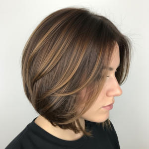 صبغة لون واحد وخصل خالية من الامونيا وسط