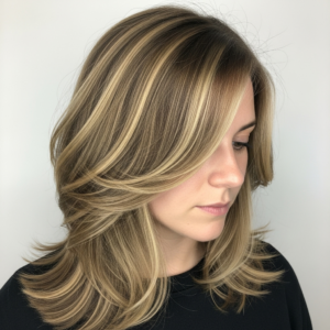 رينساج وخصل عادي طويل