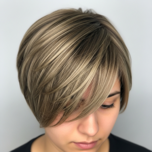 رينساج وخصل عادي قصير